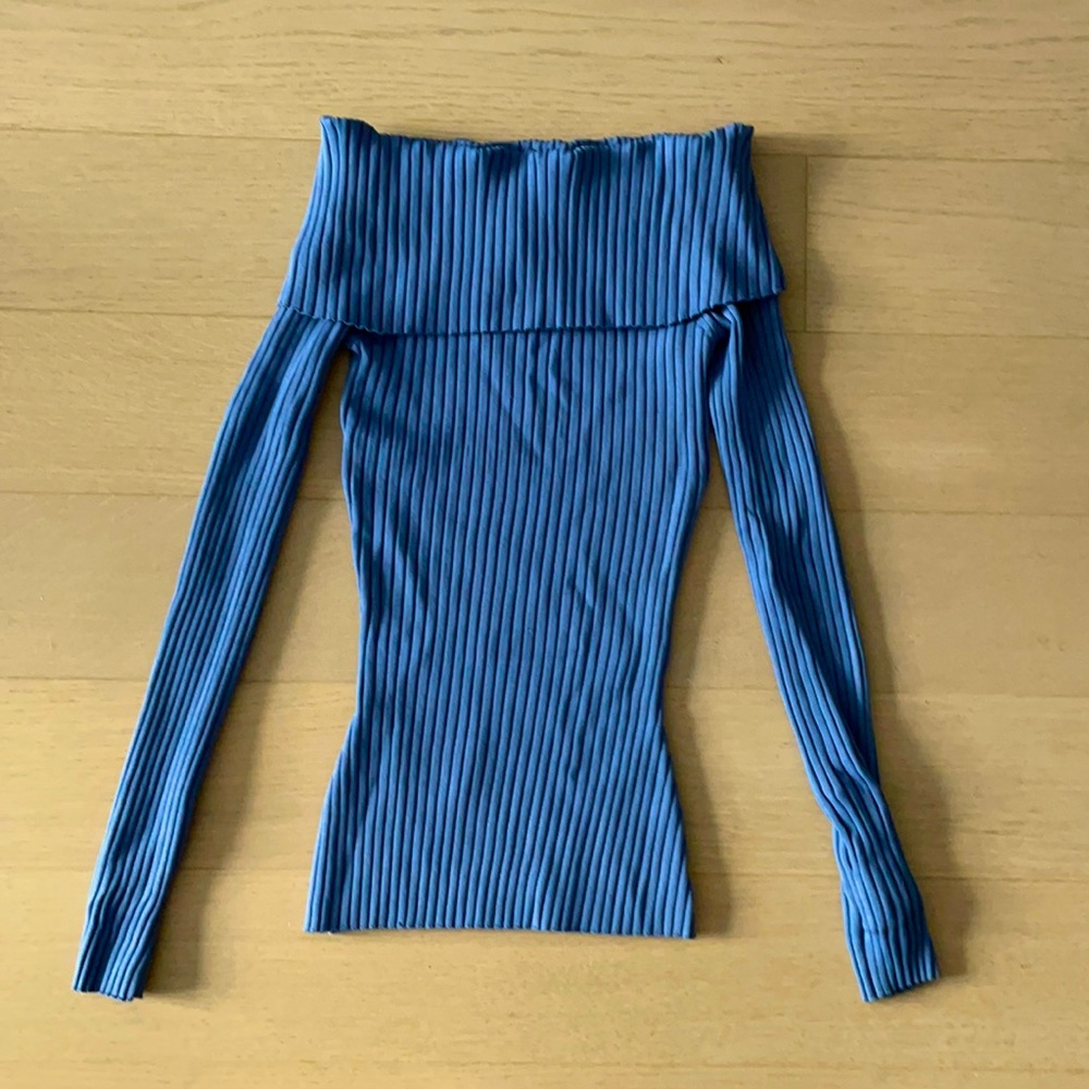 BCBGMaxAzria Off the Shoulder Top